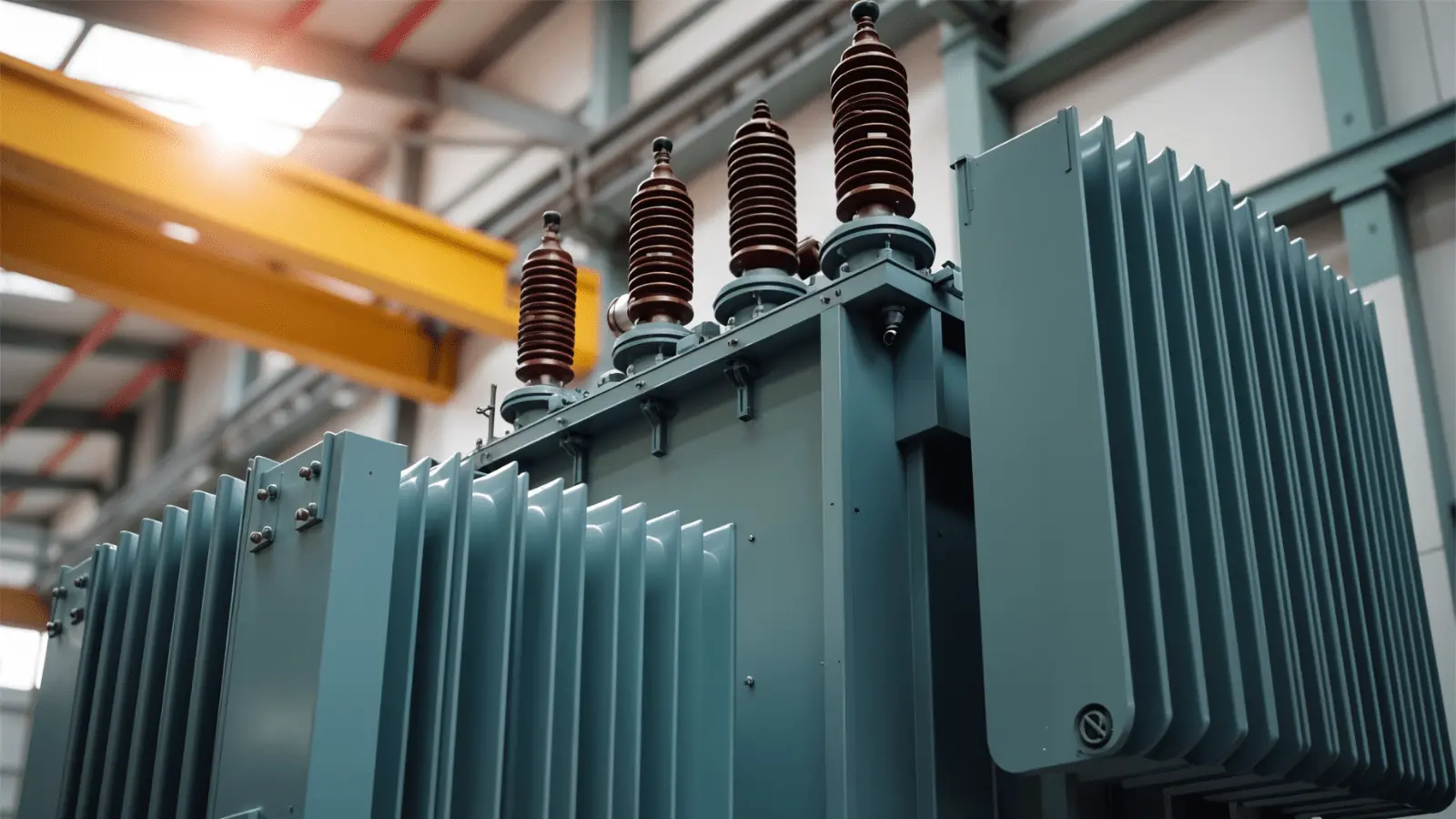 Transformadores eléctricos certificados NOM-ANCE en instalación industrial.